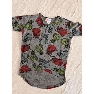 Lularoe Disney Sleeping Beauty Short Sleeve Size 4